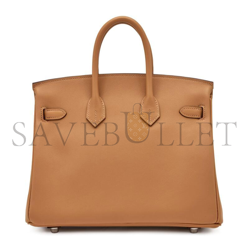 H**me5 master birkin 25 biscuit swift palladium hardware (25*20*13cm)